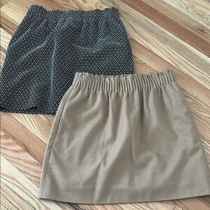 Chic Black and Beige Skirt Bundle